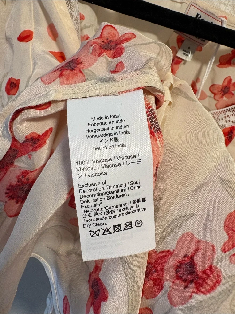 Rouje X J.Crew Poet top in vintage floral
